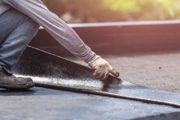 Professional Waterproofing technician working in Oxford, IN